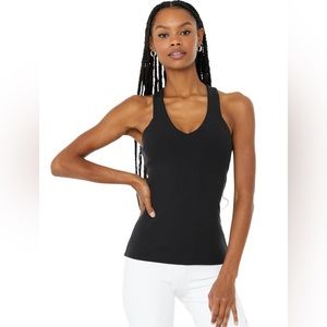 ALO Elevate Black Tank Top